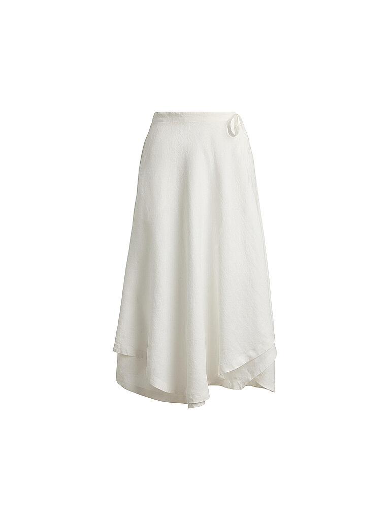 POLO RALPH LAUREN Leinenrock  weiss   38 damen